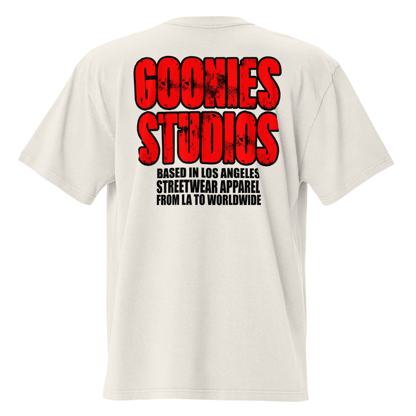 Goonies Oversized faded t-shirt