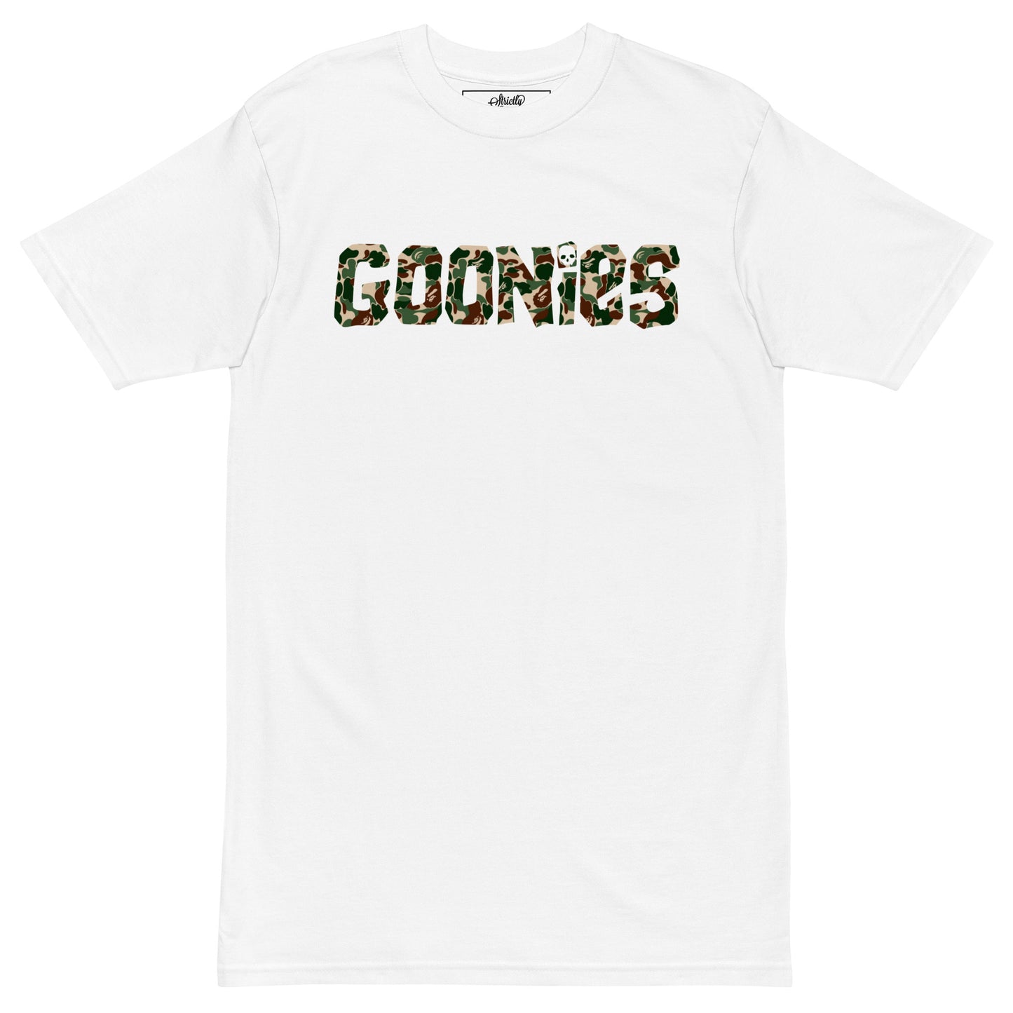 Goonies Logo Tee - Duck Camo Green