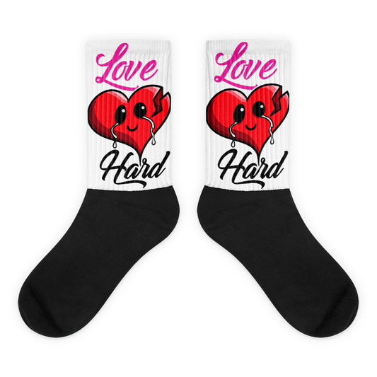 Love Hard 2024 Logo Socks